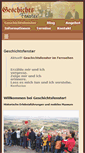 Mobile Screenshot of geschichtsfenster.de